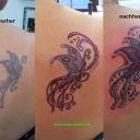 Coverup Schmetterling  robbystattoo Robby tattoo Tier