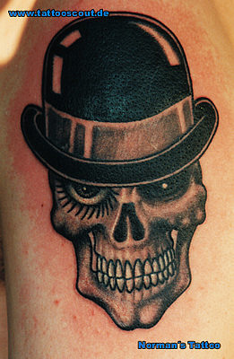 Tattoo Galerie - Motive - Schädel - Norman´s Tattoo