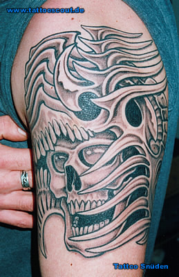 Tattoo Galerie - Motive - Schädel - Tattoo Snüden