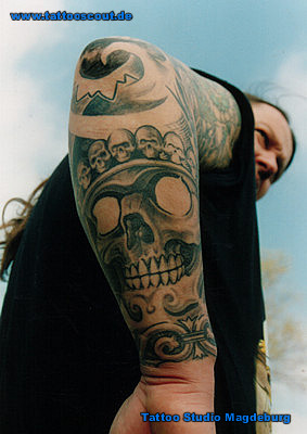 Tattoo Galerie - Motive - Schädel - Tattoo Studio Magdeburg