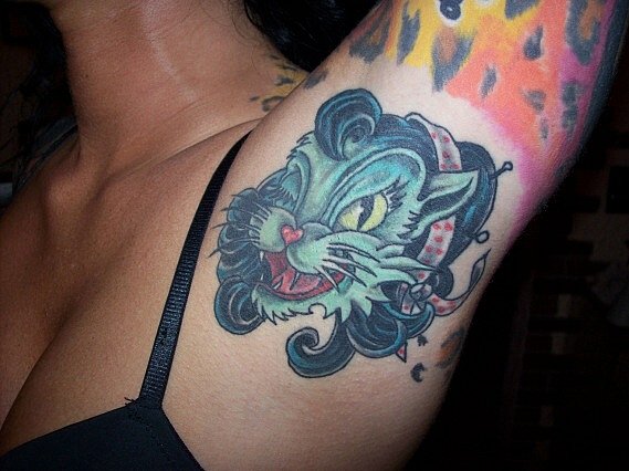 Tattoo Galerie - Motive - Achselhöhle - Franks Tattoo Store