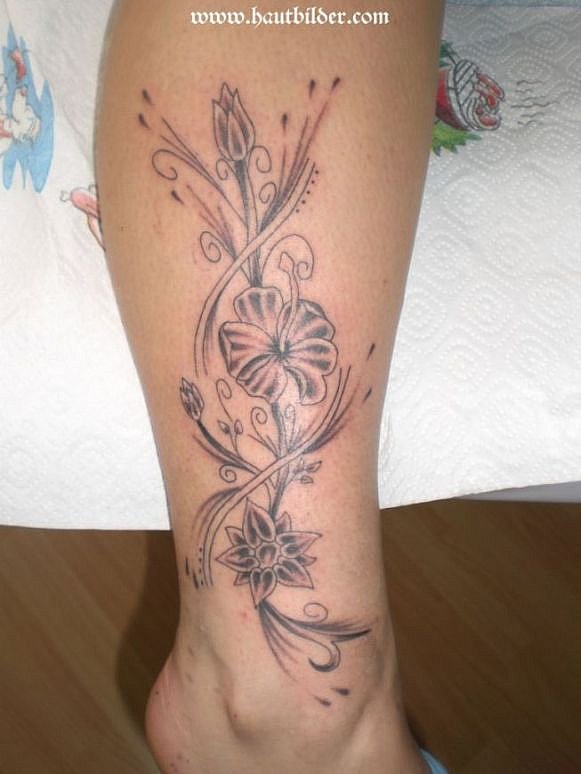Tattoo Galerie - Motive - Blumen Tribal - Tattoo-your-soul
