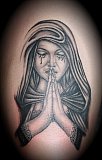 Tattoo Galerie - Motive - Betende Frau - 