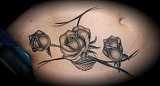 Tattoo Galerie - Motive - Rosenranke - 