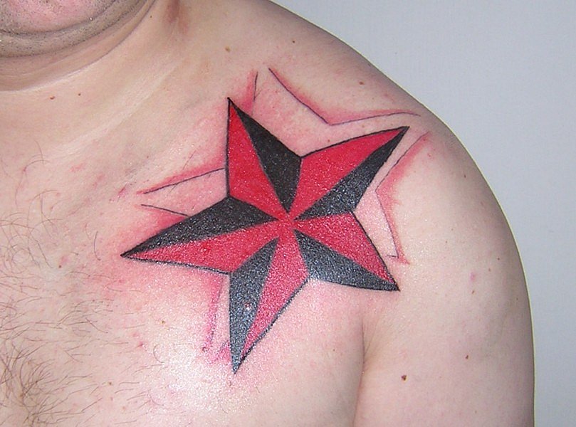 Tattoo Galerie - Motive - Nautic Star - Tattoo by Torsten