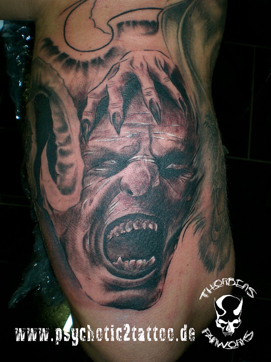 Tattoo Galerie - Motive - Orc - Thorbens Painworks/Psychotic2