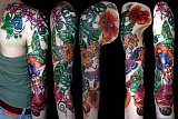 Tattoo Galerie - Motive - Pflanzen, Insekten - 