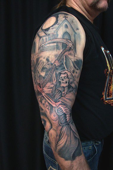 Tattoo Galerie - Motive - Grim Reaper - Tattoo & Piercing 4 You