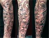 Tattoo Galerie - Motive - Masken - 