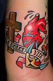 Tattoo Galerie - Motive - Glaube Liebe Hoffnung -
