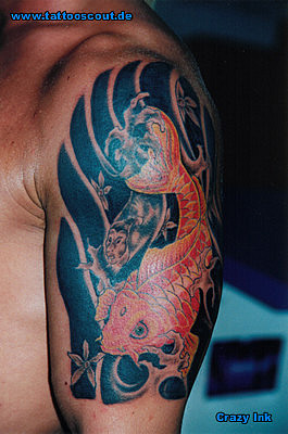 Tattoo Galerie - Motive - Karpfen - Crazy Ink Tattoo & Piercingstudio Dierdorf