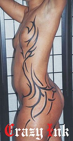 Tattoo Galerie - Motive - Tribal Seitlich - Crazy Ink Tattoo & Piercingstudio Neuwied