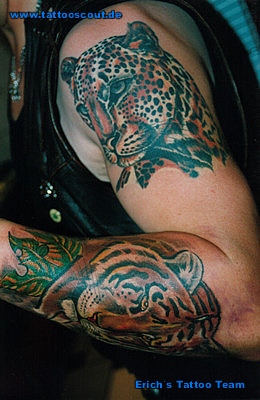 Tattoo Galerie - Motive - Tierwelt - Erich´s Tattoo Team