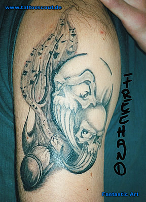 Tattoo Galerie - Motive - Schädel - Fantastic Art