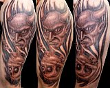Tattoo Galerie - Motive - Dämonisches -
