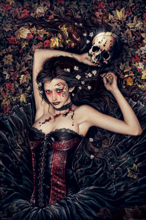 PP31284~Skull-Girl-Poster.jpg