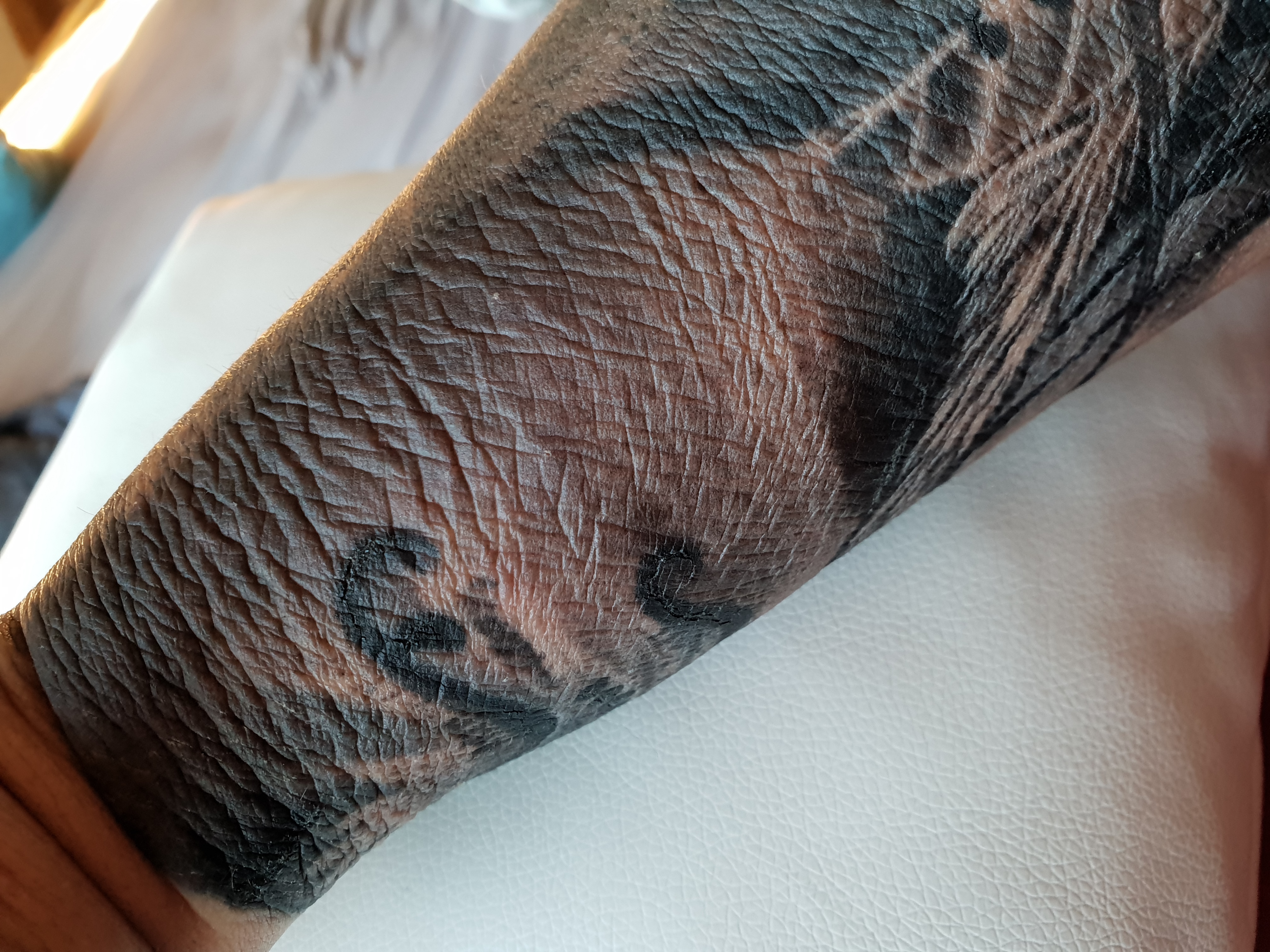 Cremen trotz Entzündung? Tattoopflege • Tattooscout Forum