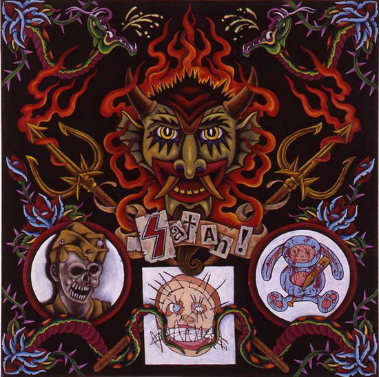 Satan (Öl auf Leinwand) Satan (Öl auf Leinwand)