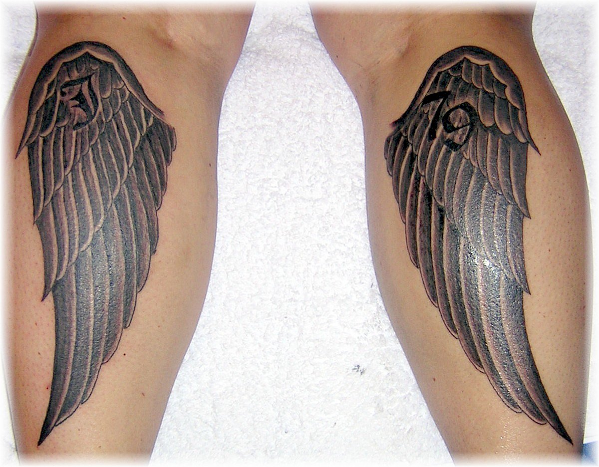 Bilder flügel tattoo Westend Tattoo
